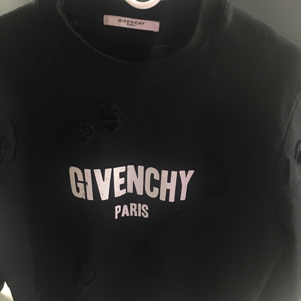 Givenchy Sweater Distressed True Size